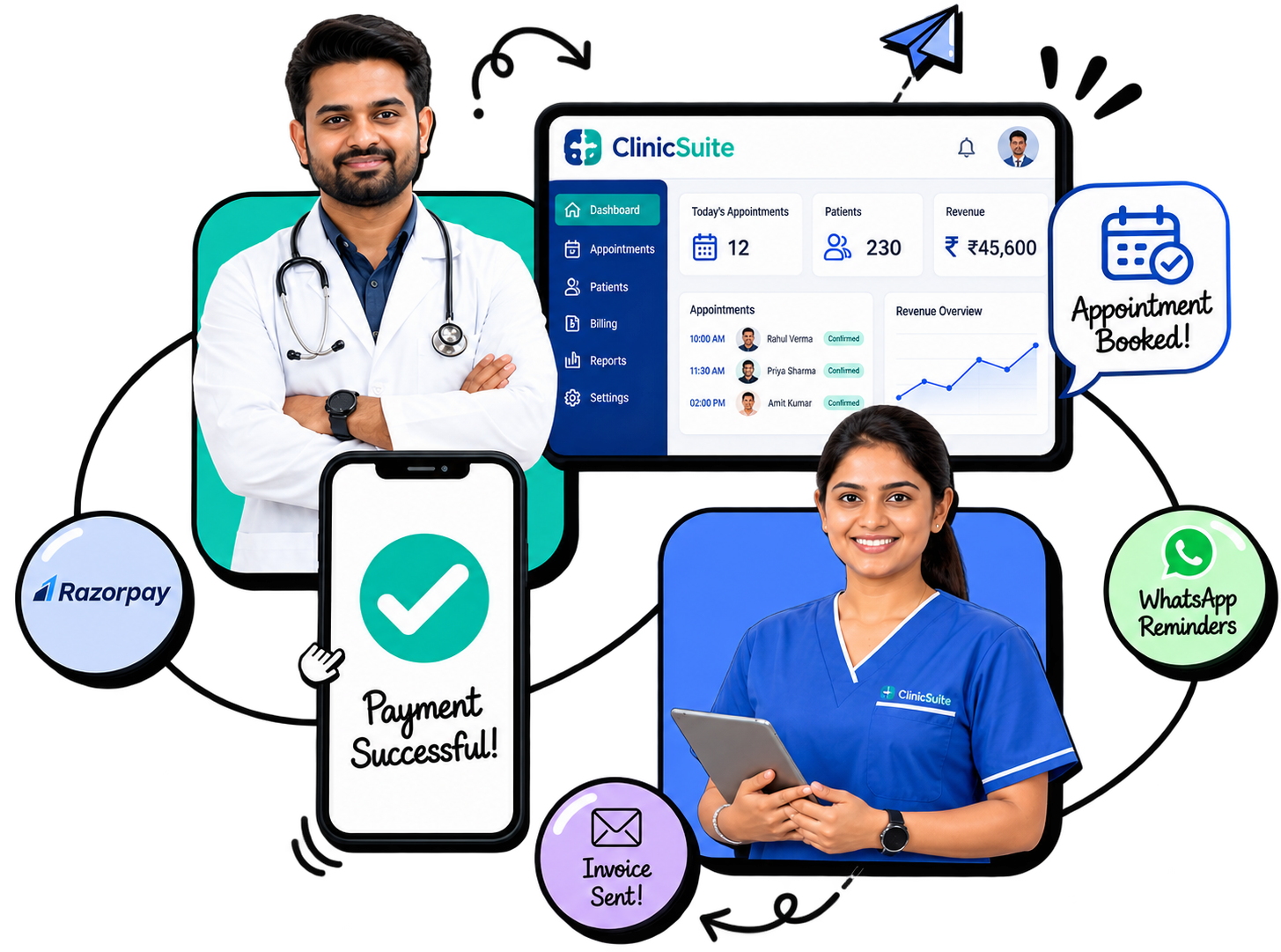 Doctor AI ClinicSuite Cutout Artwork